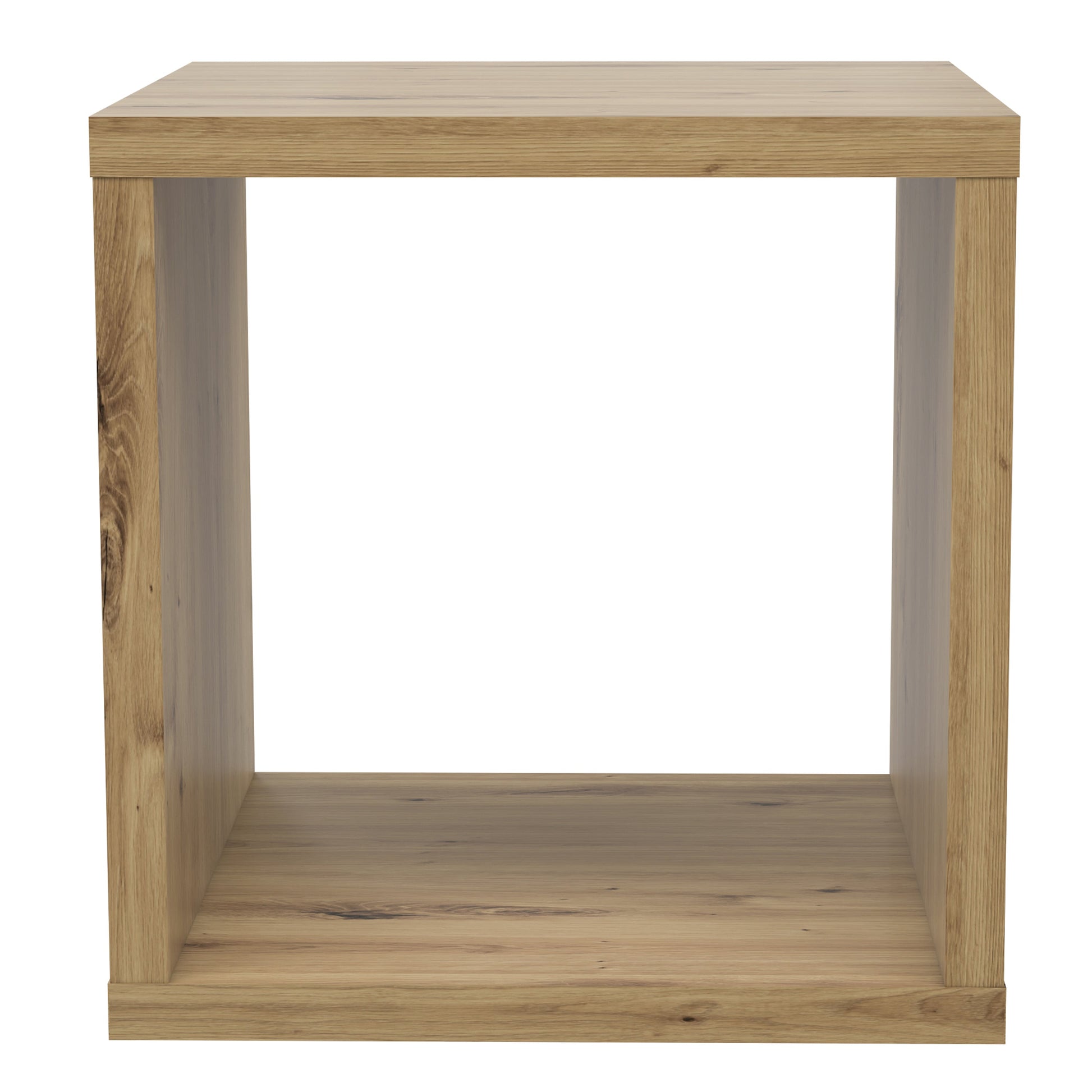 Cote | Furniture Mauro Singular Cube Storage Unit - Artisan Oak Mauro, Side Tables 801mxxr011-d78