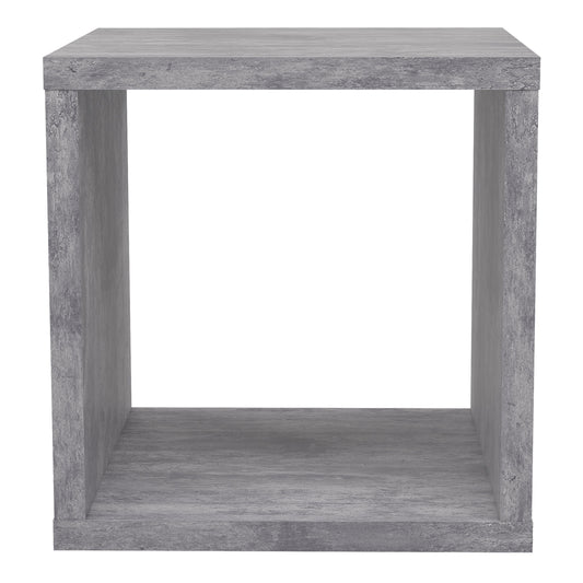 Cote | Furniture Mauro Singular Cube Storage Unit - Concrete Grey Mauro, Side Tables 801mxxr011-u39