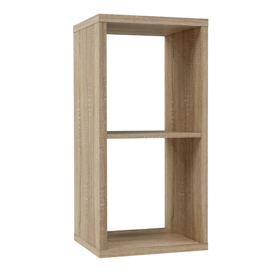 Cote | Furniture Mauro 1 Shelf Cube Storage Unit - Sonoma Oak Mauro, Shelving 801mxxr111-d30f