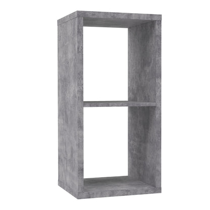 Cote | Furniture Mauro 1 Shelf Cube Storage Unit - Concrete Grey Mauro, Shelving 801mxxr111-u39