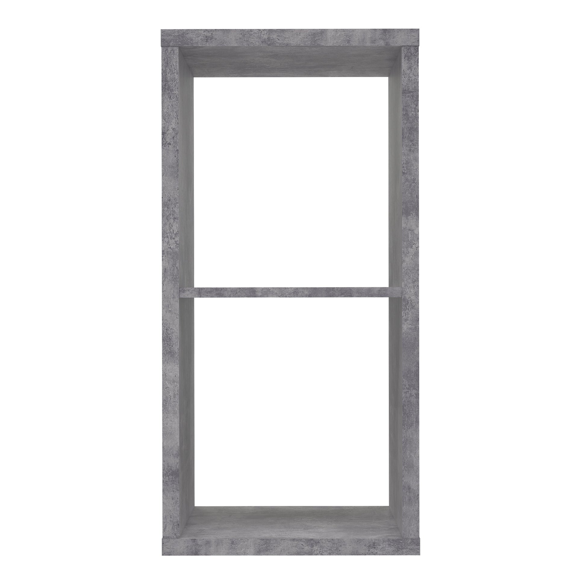 Cote | Furniture Mauro 1 Shelf Cube Storage Unit - Concrete Grey Mauro, Shelving 801mxxr111-u39