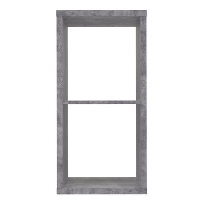 Cote | Furniture Mauro 1 Shelf Cube Storage Unit - Concrete Grey Mauro, Shelving 801mxxr111-u39