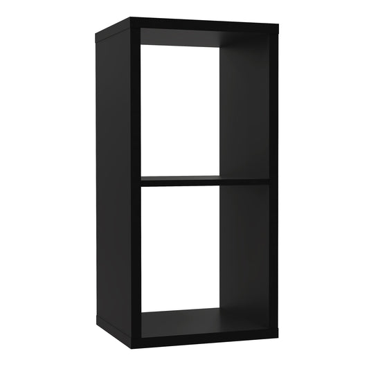 Cote | Furniture Mauro 1 Shelf Cube Storage Unit - Black Mauro, Shelving 801mxxr111-z13m