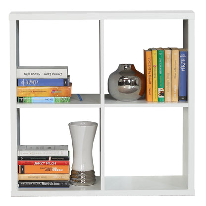 Cote | Furniture Mauro 2x2 Cube Storage Unit - Matt White Mauro, Side Tables 801mxxr221-120