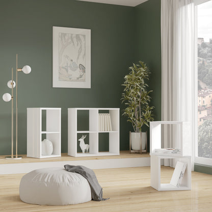 Cote | Furniture Mauro 2x2 Cube Storage Unit - High Gloss White Mauro, Shelving 801mxxr221-v92