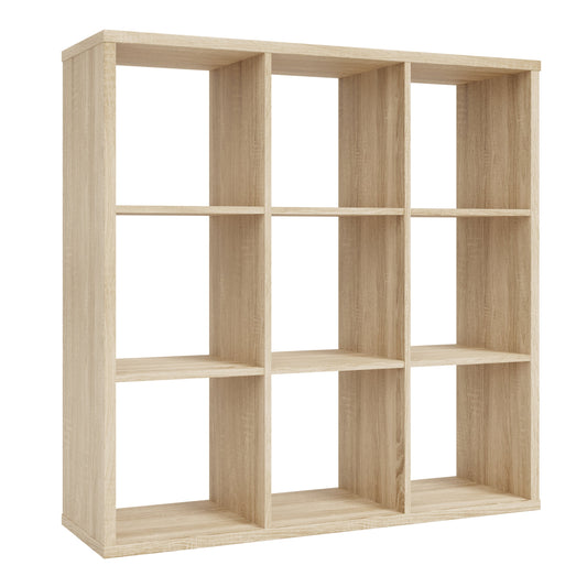 Cote | Furniture Mauro 3x3 Cube Storage Unit - Sonoma Oak Mauro, Side Tables 801mxxr331-d30f