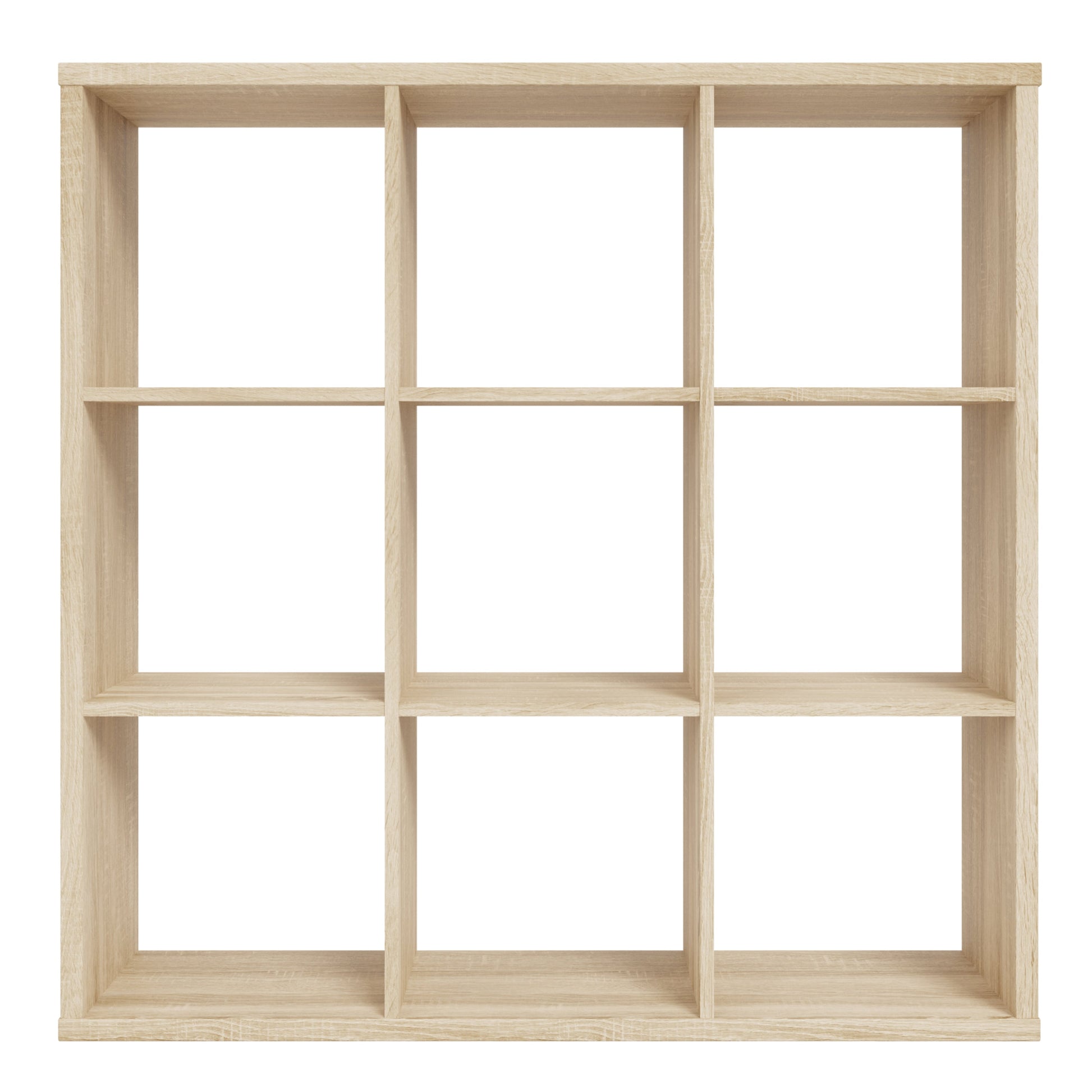 Cote | Furniture Mauro 3x3 Cube Storage Unit - Sonoma Oak Mauro, Side Tables 801mxxr331-d30f