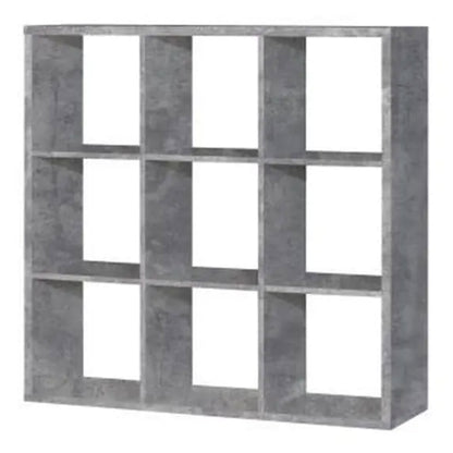 Cote | Furniture Mauro 3x3 Cube Storage Unit - Concrete Grey Mauro, Side Tables 801mxxr331-u39