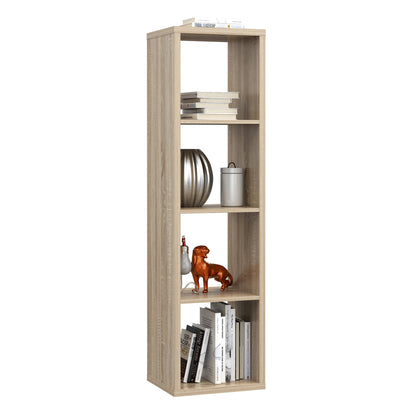 Cote | Furniture Mauro 3 Cube Shelves Storage Unit - Sonoma Oak Mauro, Side Tables 801mxxr411-d30f