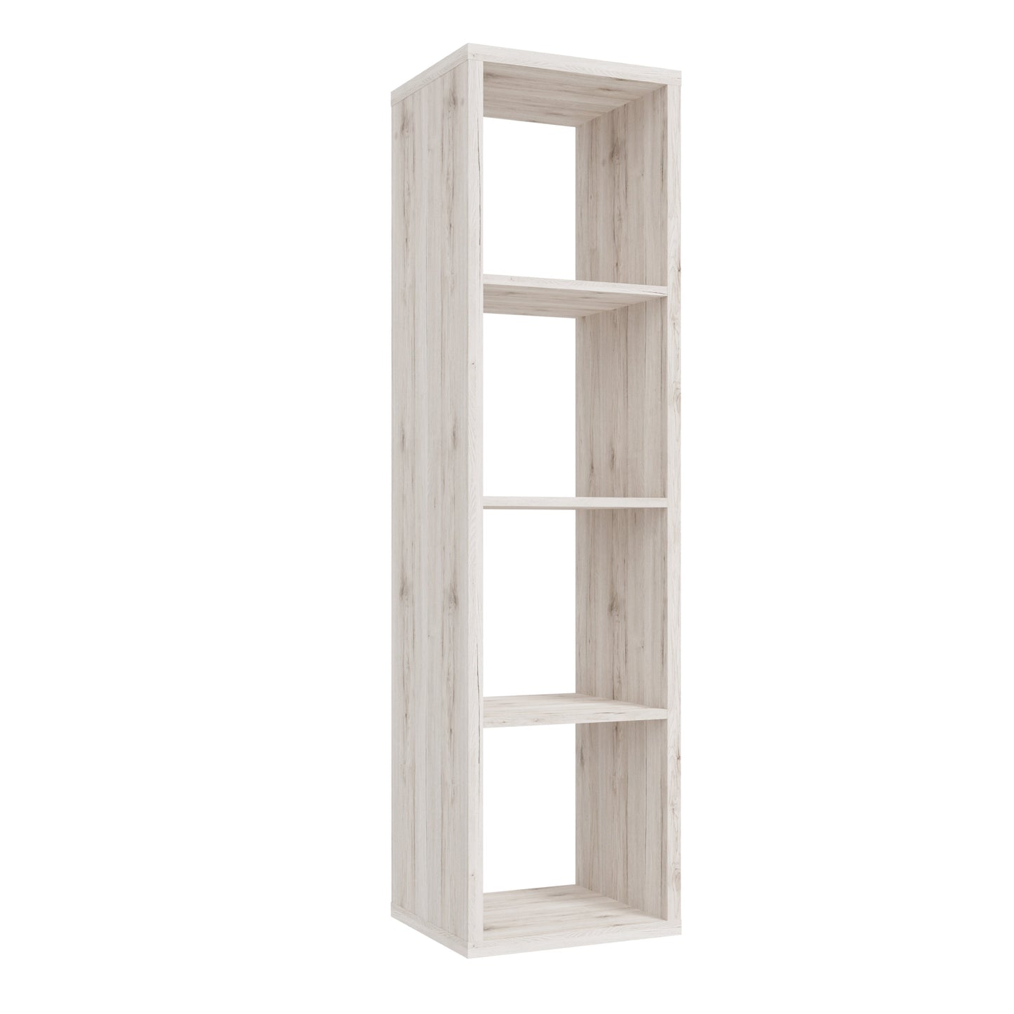 Cote | Furniture Mauro 3 Cube Shelves Storage Unit - Sand Oak Mauro, Side Tables 801mxxr411-d41f