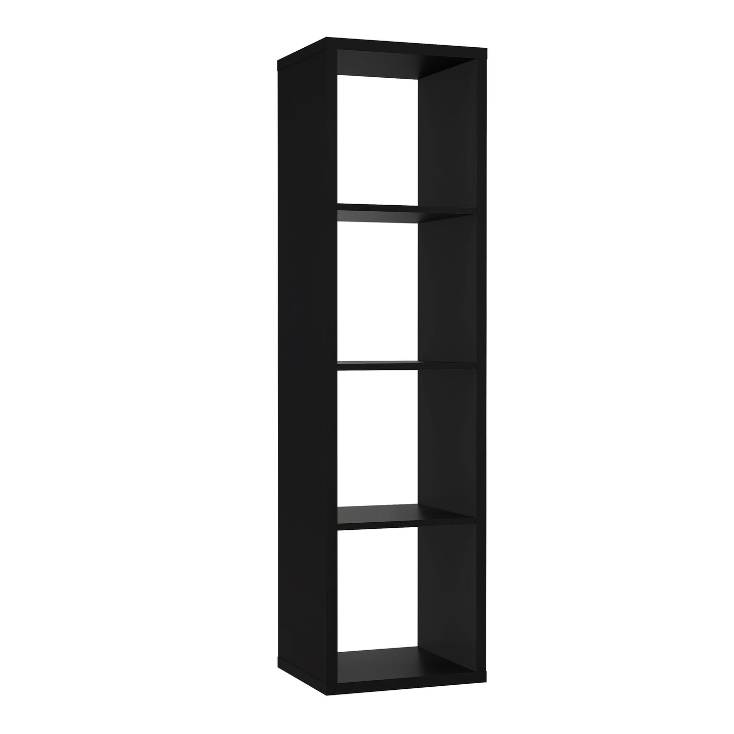 Cote | Furniture Mauro 3 Shelves Cube Storage Unit - Black Mauro, Shelving 801mxxr411-z13m