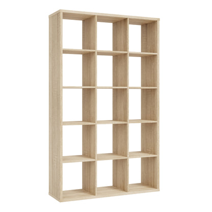 Cote | Furniture Mauro 3x5 Cube Storage Unit - Sonoma Oak Mauro, Side Tables 801mxxr431-d30f