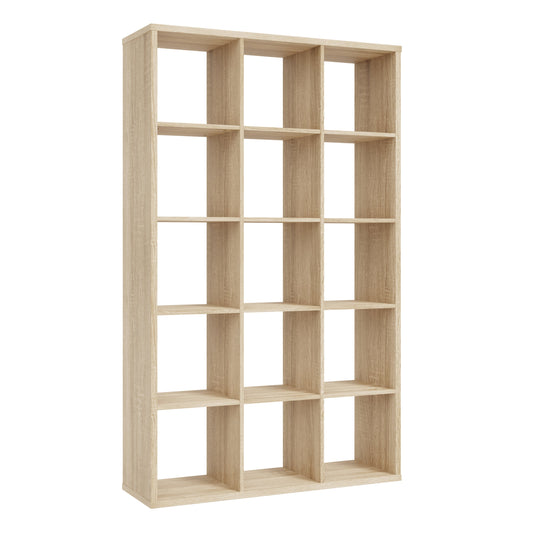 Cote | Furniture Mauro 3x5 Cube Storage Unit - Sonoma Oak Mauro, Side Tables 801mxxr431-d30f