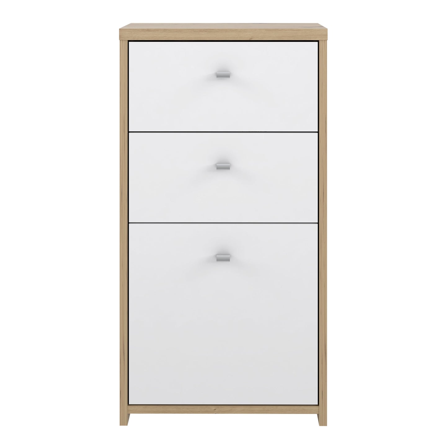 Cote | Furniture Best Chest Cabinet with 2 Drawer, 1 Door - Artisan Oak/White Best Chest, Chest of Drawers 801sqnk211-c804