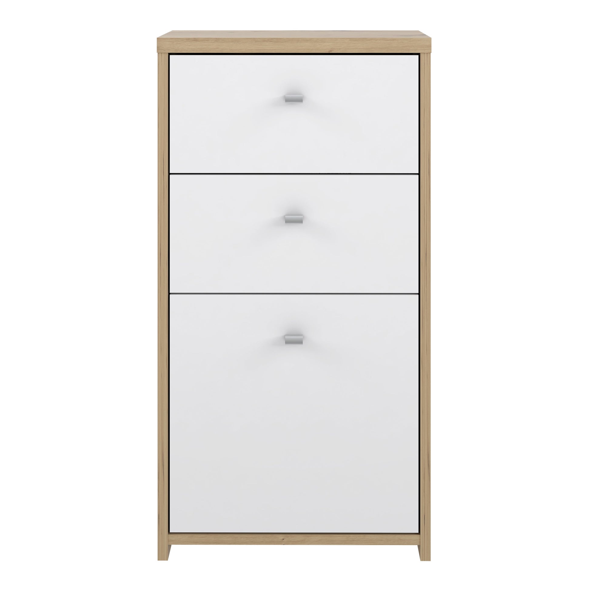 Cote | Furniture Best Chest Cabinet with 2 Drawer, 1 Door - Artisan Oak/White Best Chest, Chest of Drawers 801sqnk211-c804