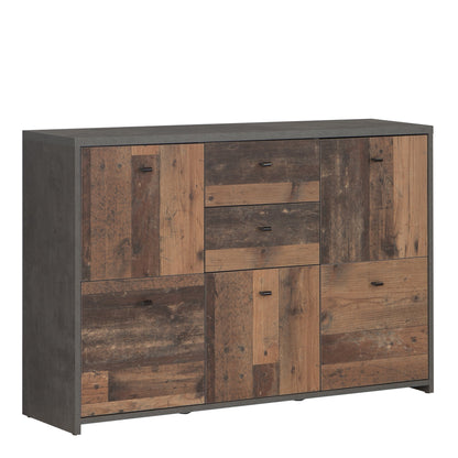 Cote | Furniture Best Chest Cabinet with 2 Drawer - Vintage Style Wood Best Chest, Chest of Drawers 801sqnk233-c764