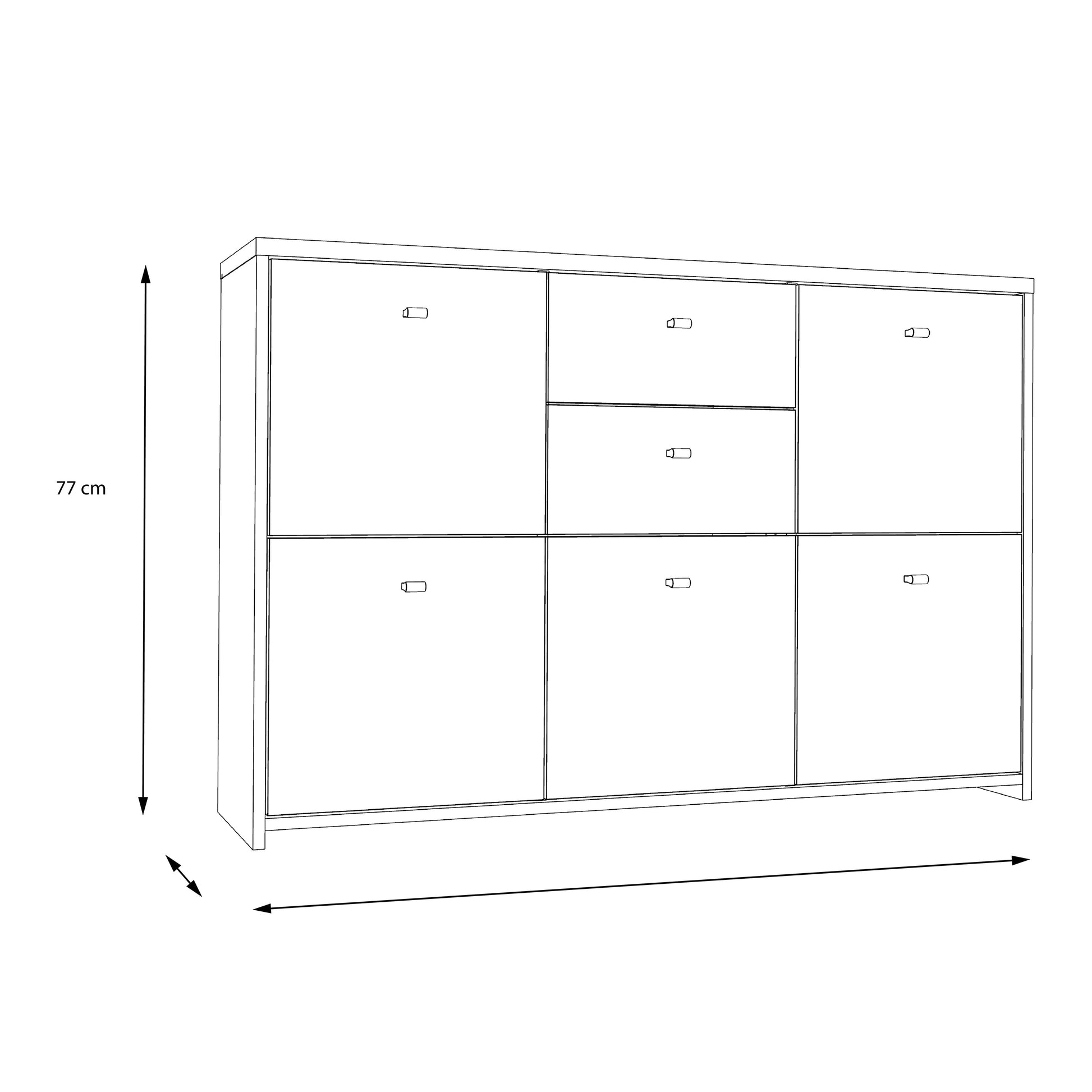 Cote | Furniture Best Chest Cabinet with 2 Drawer - Vintage Style Wood Best Chest, Chest of Drawers 801sqnk233-c764