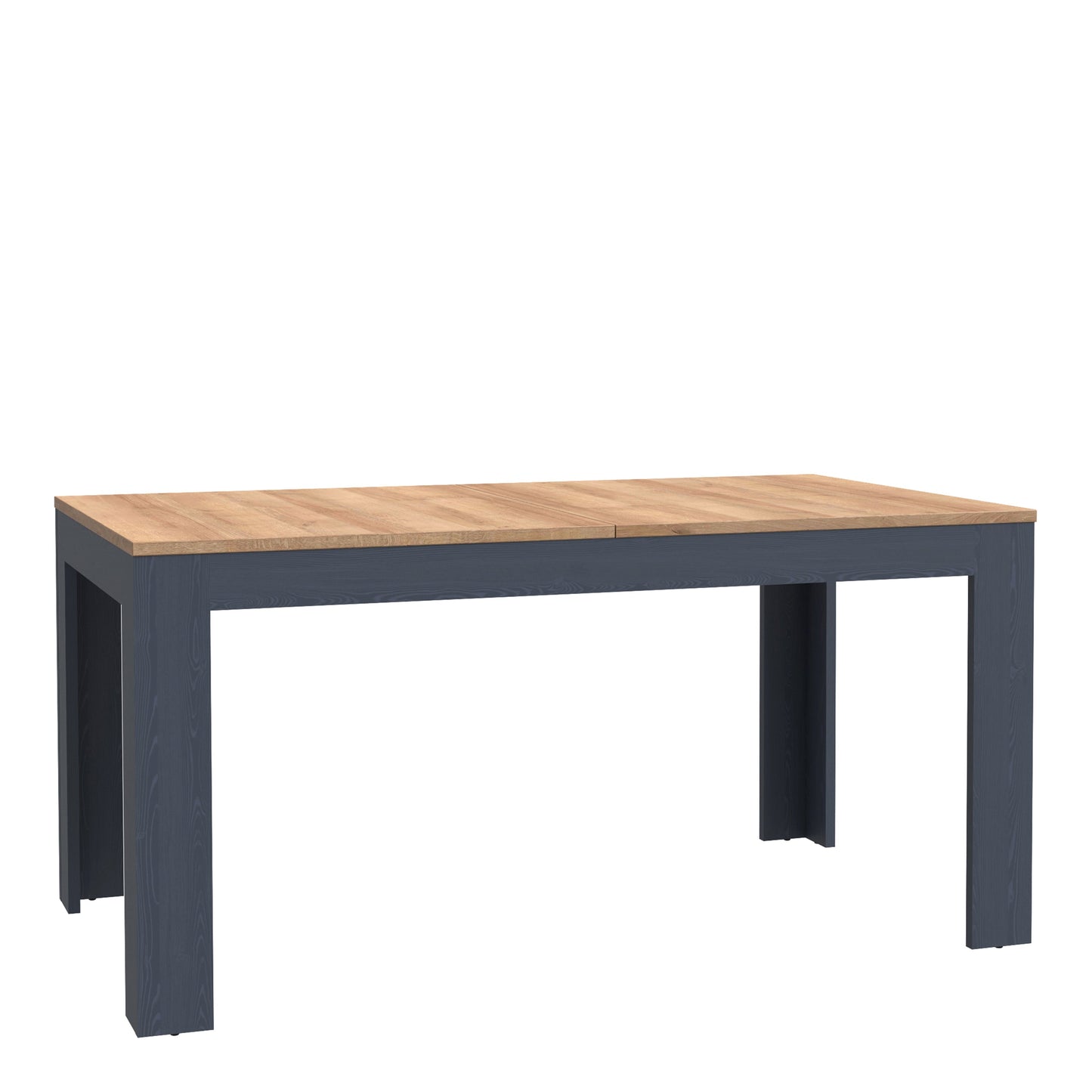 Cote | Furniture Bohol 4-6 Seater Extending Dining Table - Oak/Navy Bohol, Dining Tables 801xelt161-m348