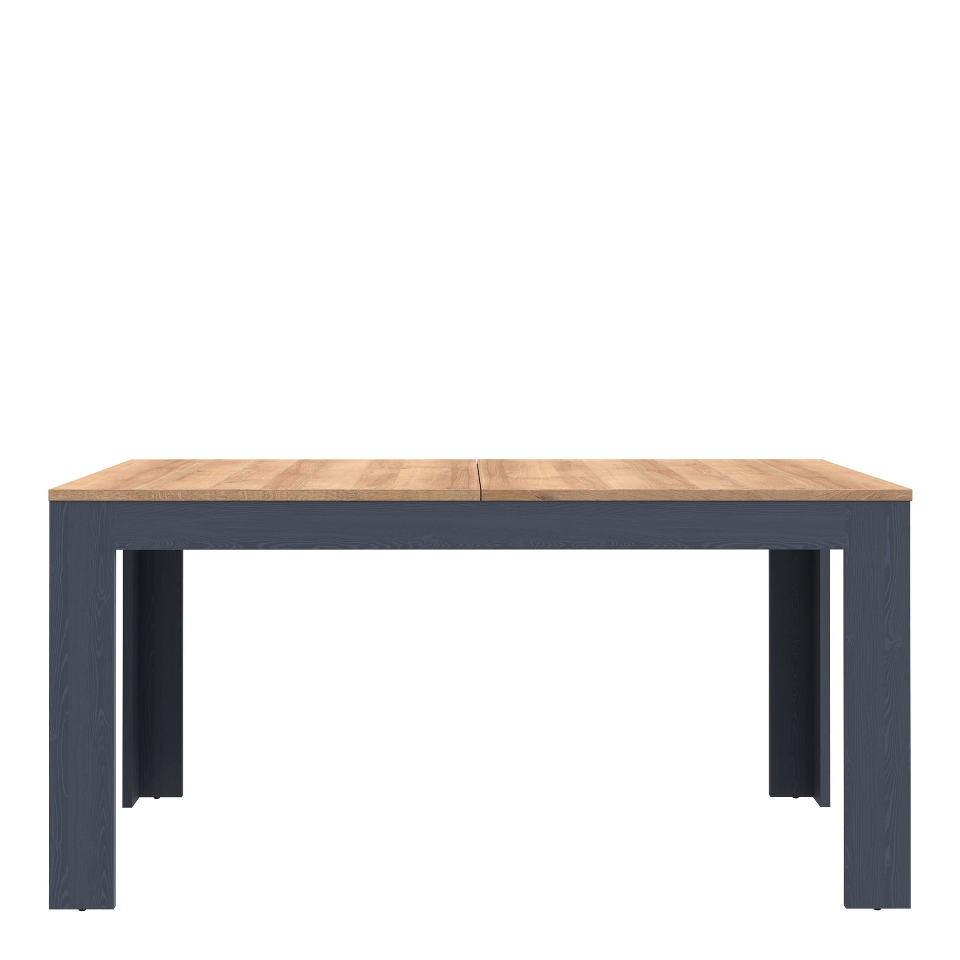 Cote | Furniture Bohol 4-6 Seater Extending Dining Table - Oak/Navy Bohol, Dining Tables 801xelt161-m348