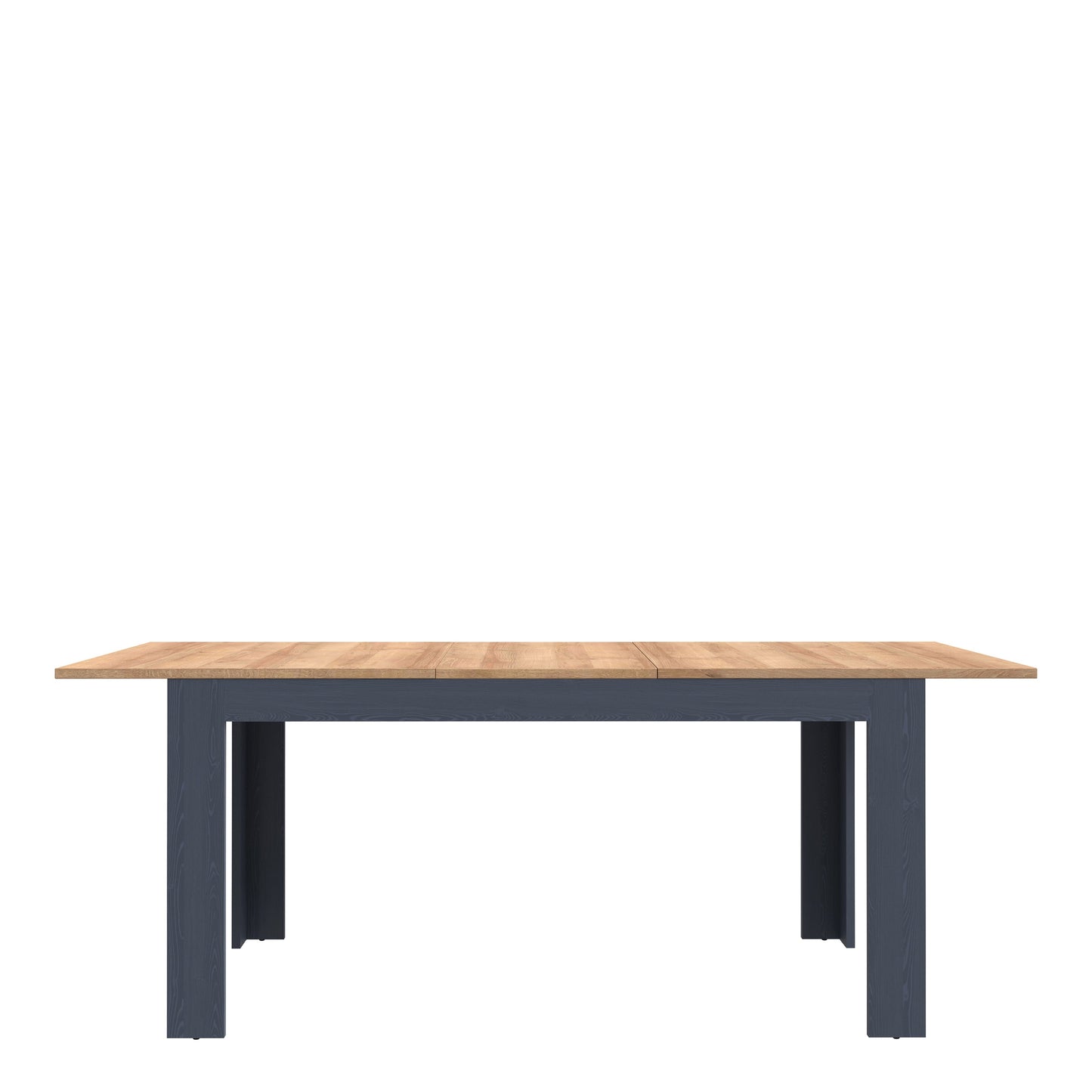 Cote | Furniture Bohol 4-6 Seater Extending Dining Table - Oak/Navy Bohol, Dining Tables 801xelt161-m348