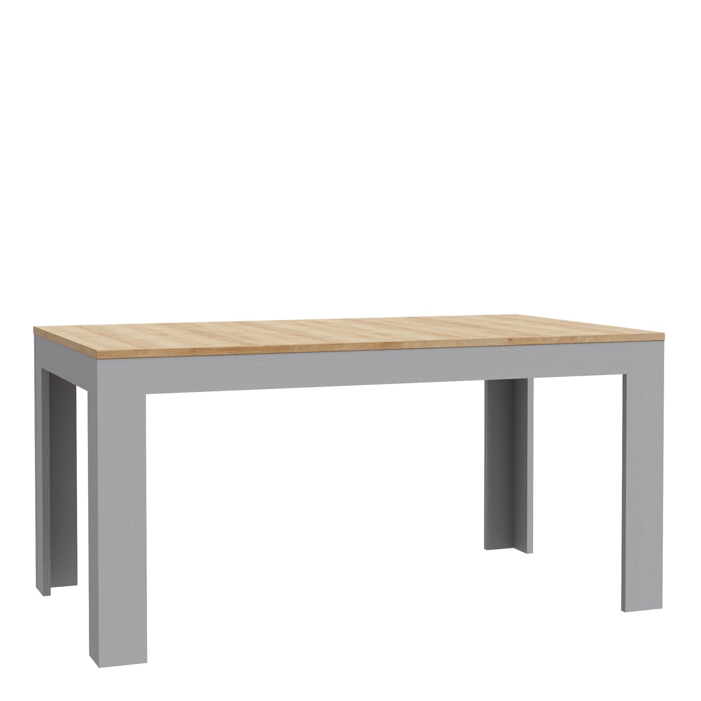 Cote | Furniture Bohol 4-6 Seater Extending Dining Table - Oak/Grey Bohol, Dining Tables 801xelt161-m478