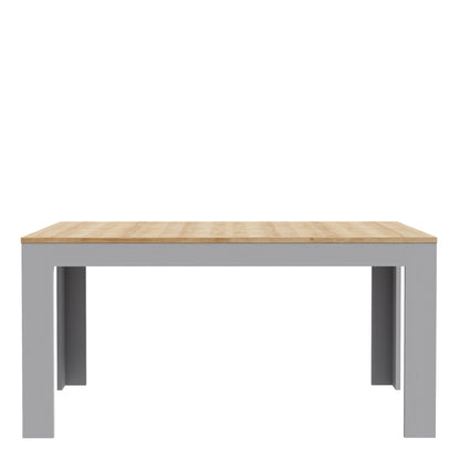 Cote | Furniture Bohol 4-6 Seater Extending Dining Table - Oak/Grey Bohol, Dining Tables 801xelt161-m478