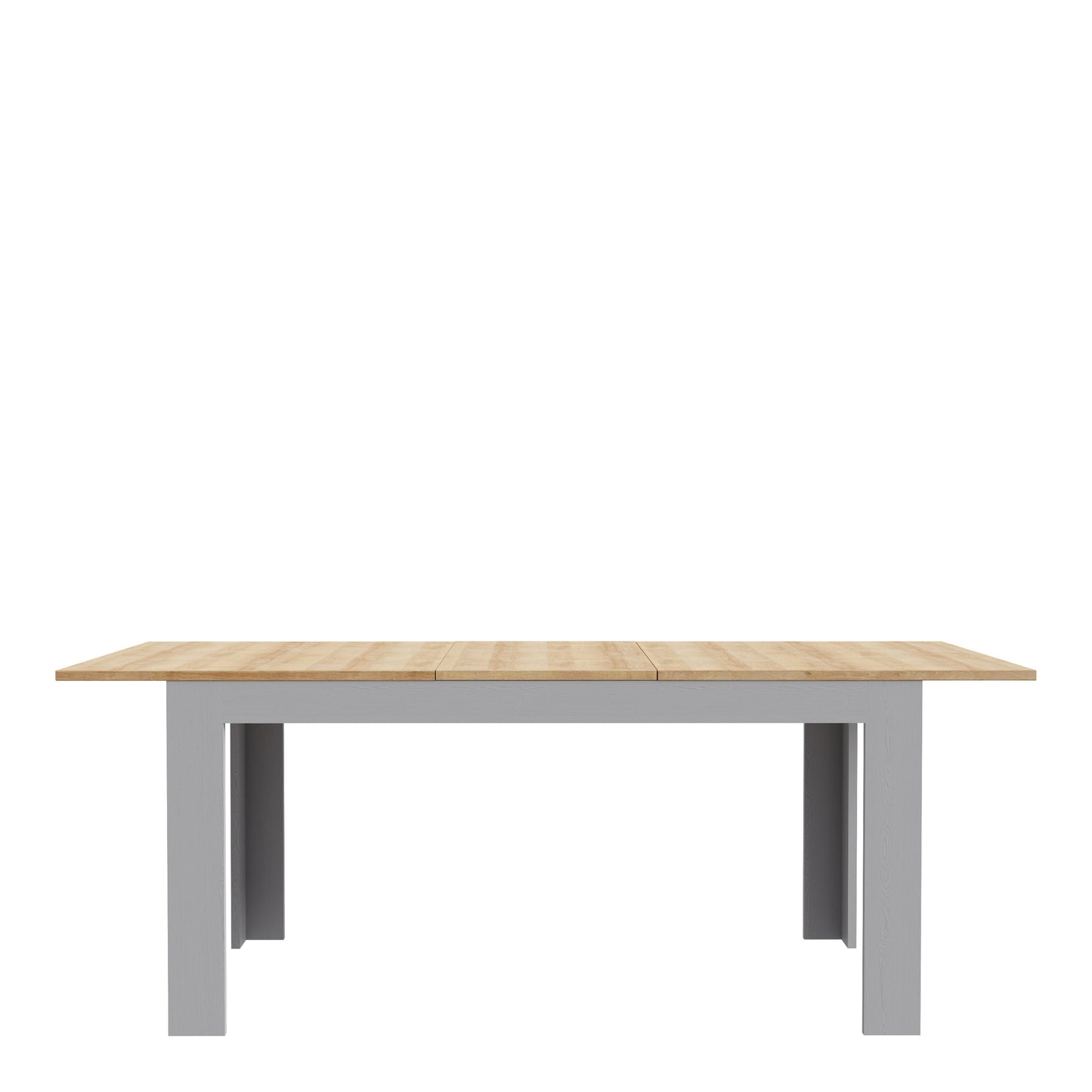 Cote | Furniture Bohol 4-6 Seater Extending Dining Table - Oak/Grey Bohol, Dining Tables 801xelt161-m478