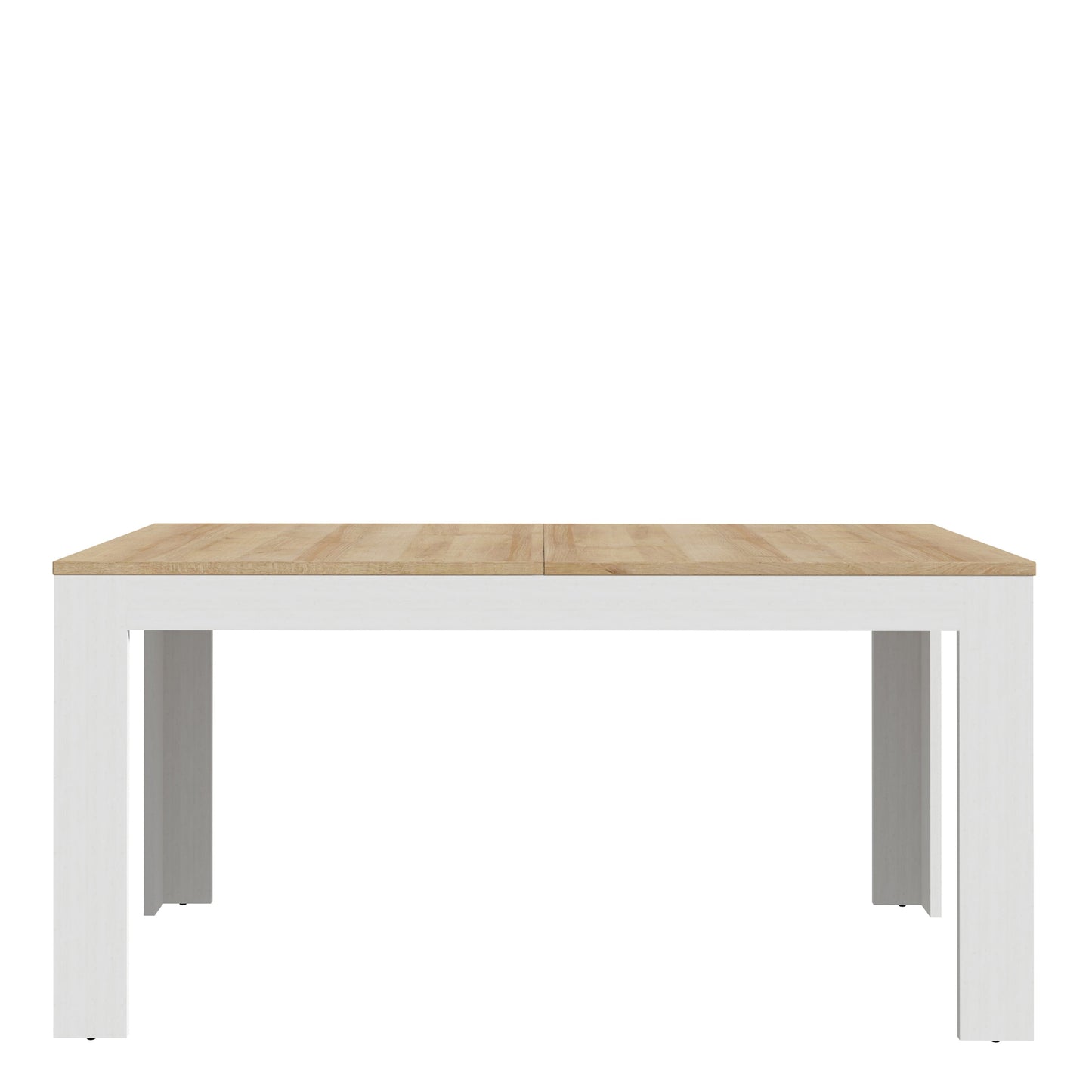 Cote | Furniture Bohol 4-6 Seater Extending Dining Table - Oak/White Bohol, Dining Tables 801xelt161-m482