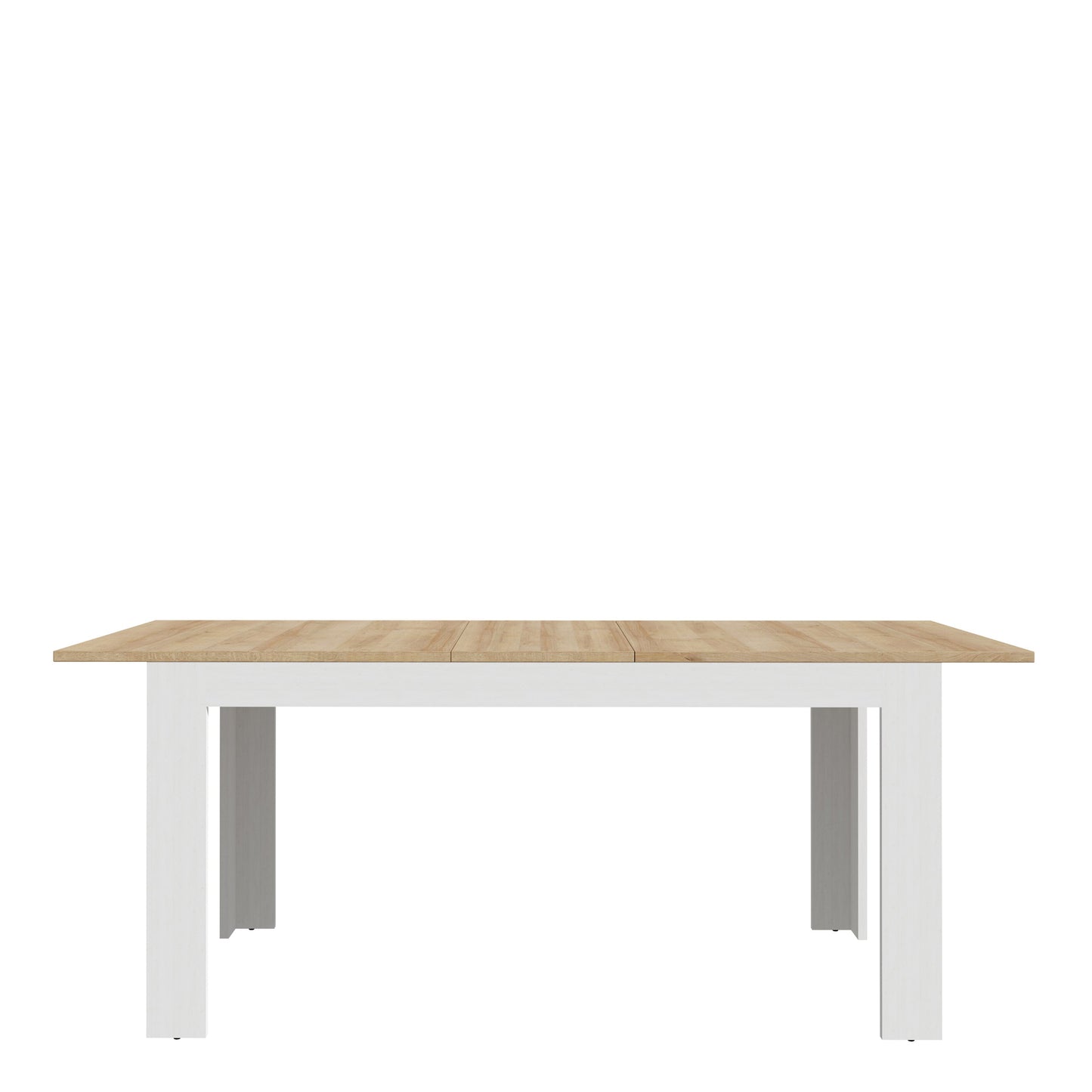 Cote | Furniture Bohol 4-6 Seater Extending Dining Table - Oak/White Bohol, Dining Tables 801xelt161-m482