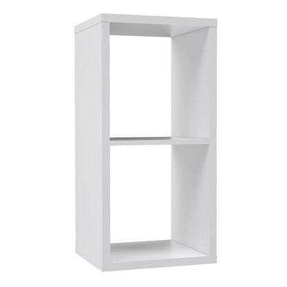 Cote | Furniture Mauro 1 Shelf Cube Storage Unit - White Mauro, Shelving 801mxxr111-120