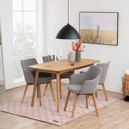 Cote | Furniture Nagano 4-6 Seater Dining Table, Rectangular - Oak Nagano, Dining Tables 90A0000057685