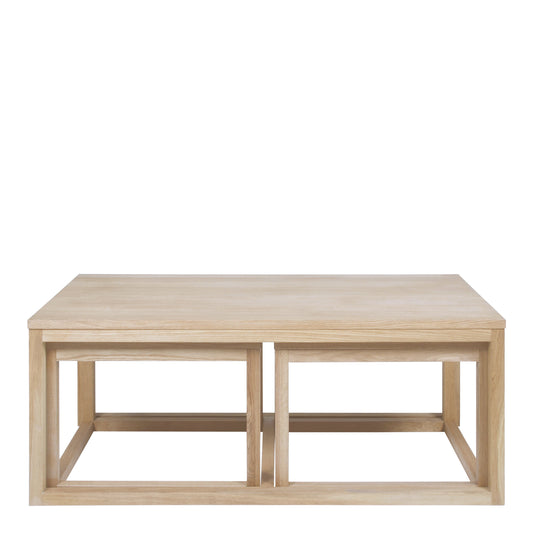 Cote | Furniture Cornus Coffee Table - Oak (Set of 3) Cornus, Coffee Tables 90A0000062865