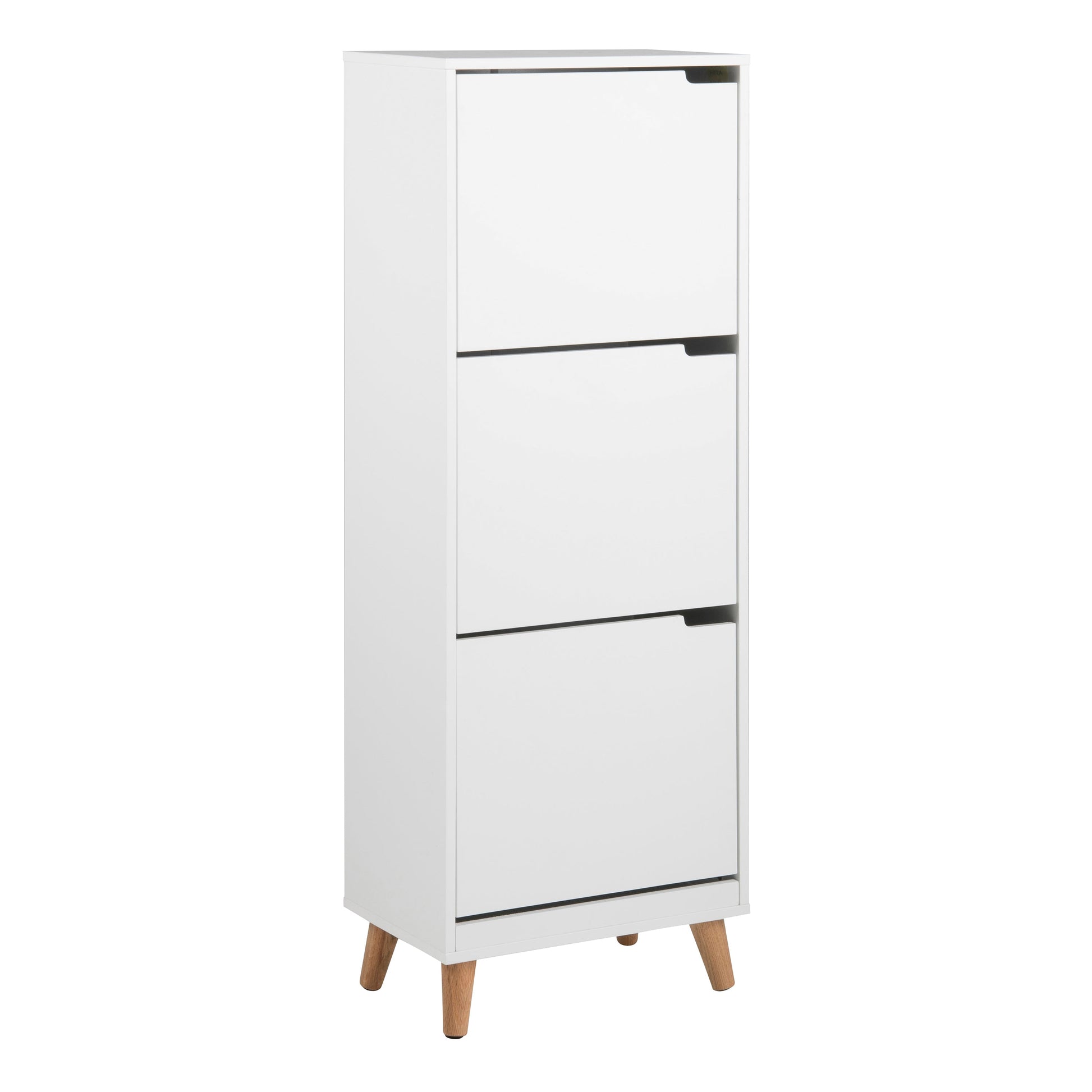 Cote | Furniture Mitra Shoe Storage 3 Flip Down Doors - White Mitra, Shoe Storage 90A0000064082