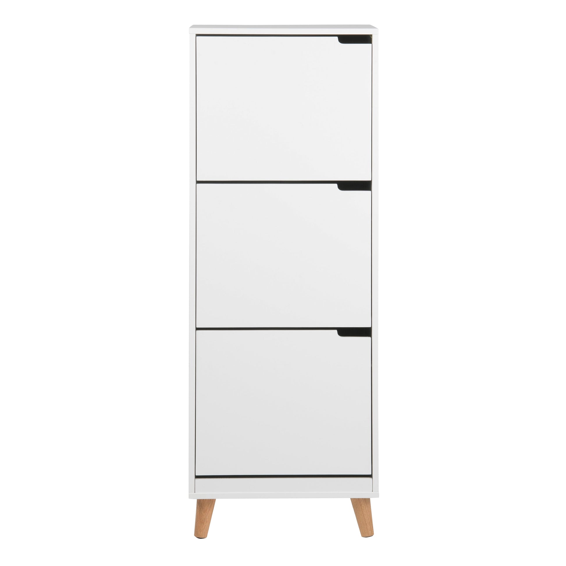 Cote | Furniture Mitra Shoe Storage 3 Flip Down Doors - White Mitra, Shoe Storage 90A0000064082