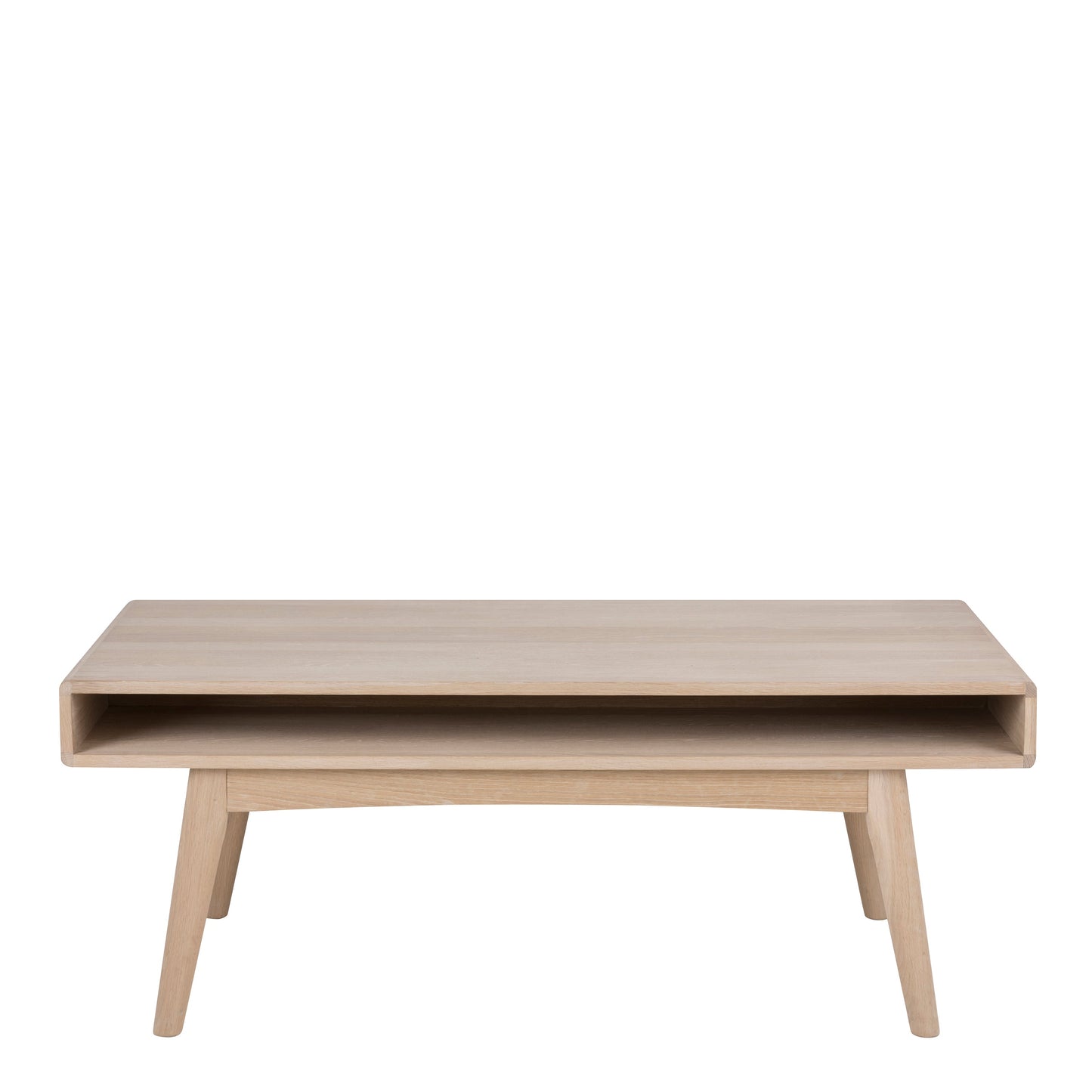 Cote | Furniture Marte Coffee Table with Open Shelf - White Oak Marte, Coffee Tables 90A0000071657