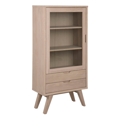 Cote | Furniture A-Line Display Cabinet 2 Drawer + 2 Shelves - White Oak  A-Line, Display Cabinets 90A0000074850