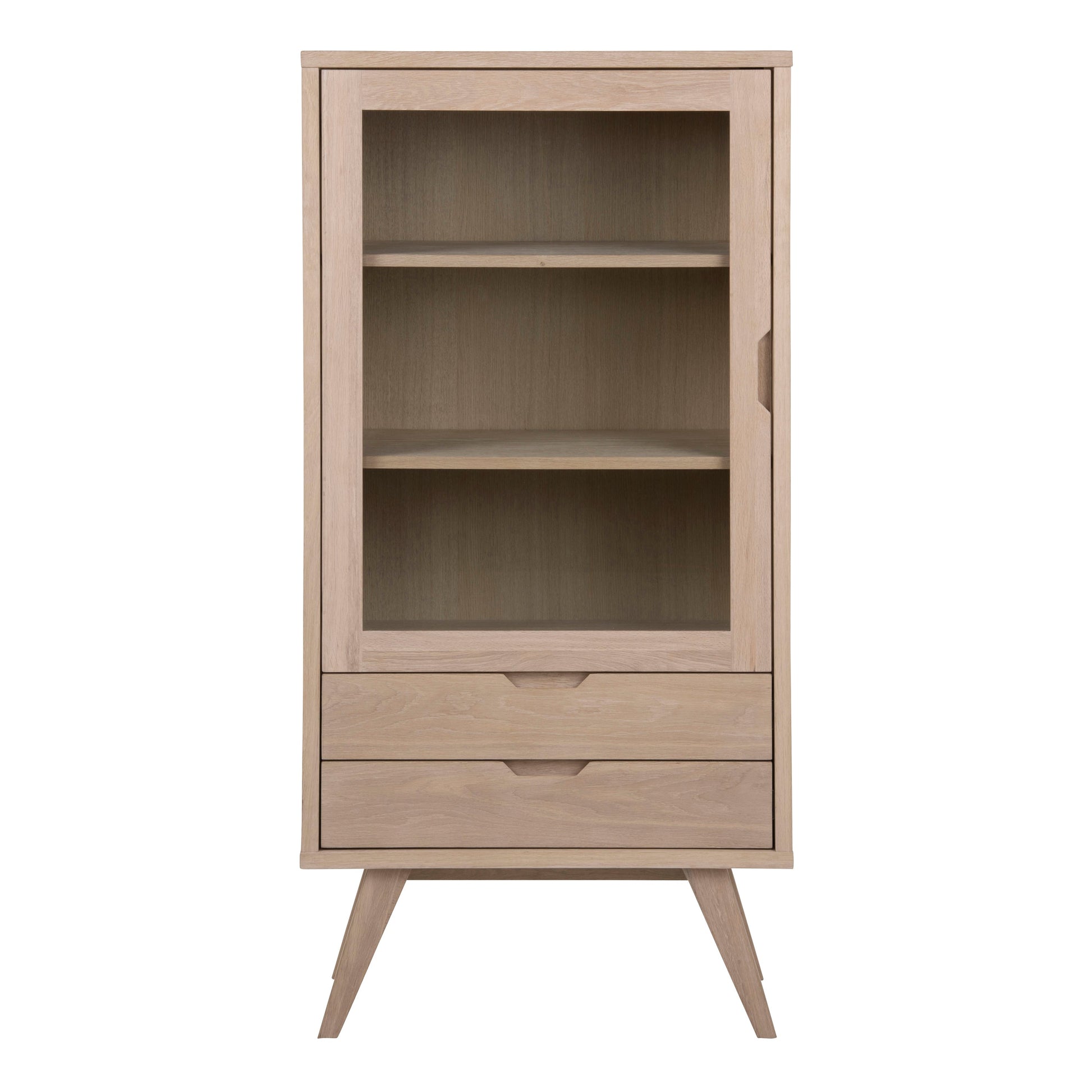 Cote | Furniture A-Line Display Cabinet 2 Drawer + 2 Shelves - White Oak  A-Line, Display Cabinets 90A0000074850