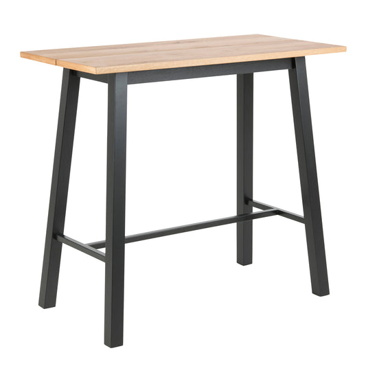 Cote Furniture |  Chara Bar Table - Black & Oak Chara, Bar Tables 90A0000075078