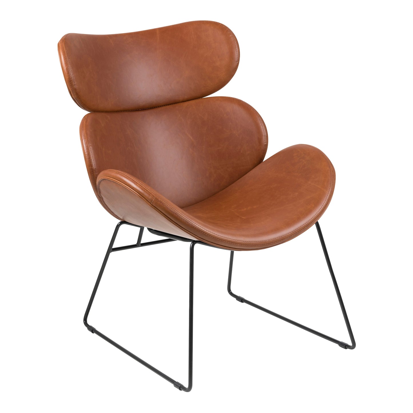 Cote | Furniture Cazar Lounge Chair - Brown Cazar, Accent Chairs & Armchairs 90A0000077614