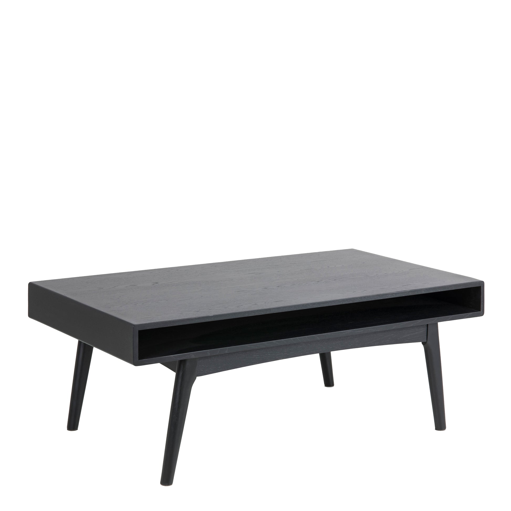 Cote | Furniture Marte Coffee Table with Open Shelf - Black Marte, Coffee Tables 90A0000078610