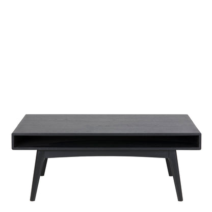 Cote | Furniture Marte Coffee Table with Open Shelf - Black Marte, Coffee Tables 90A0000078610