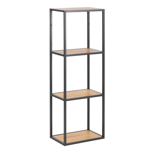 Cote | Furniture Seaford Wall Shelf, Metal Frame - Black Seaford, Shelving 90A0000079420