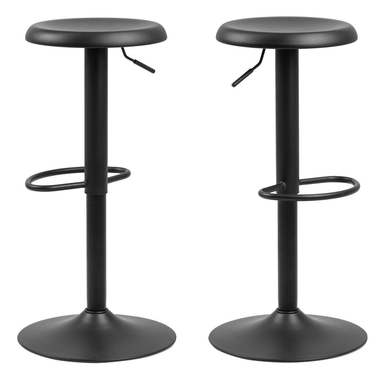 Cote | Furniture Finch Bar Stools, No Backs - Black (Set of 2) Finch, Bar Stools 90A0000085466