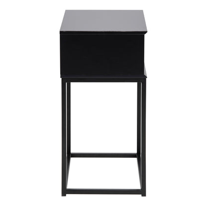 Cote | Furniture Mitra Bedside Table - 1 Drawer - Black Mitra, Bedside Tables 90A0000086245