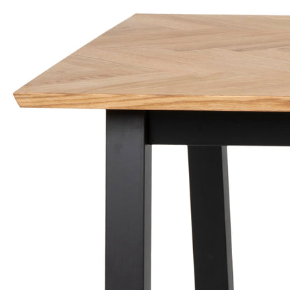 Cote | Furniture Brighton 4-6 Seater Dining Table in Oak with Herringbone Effect Brighton, Dining Tables 90A0000087594