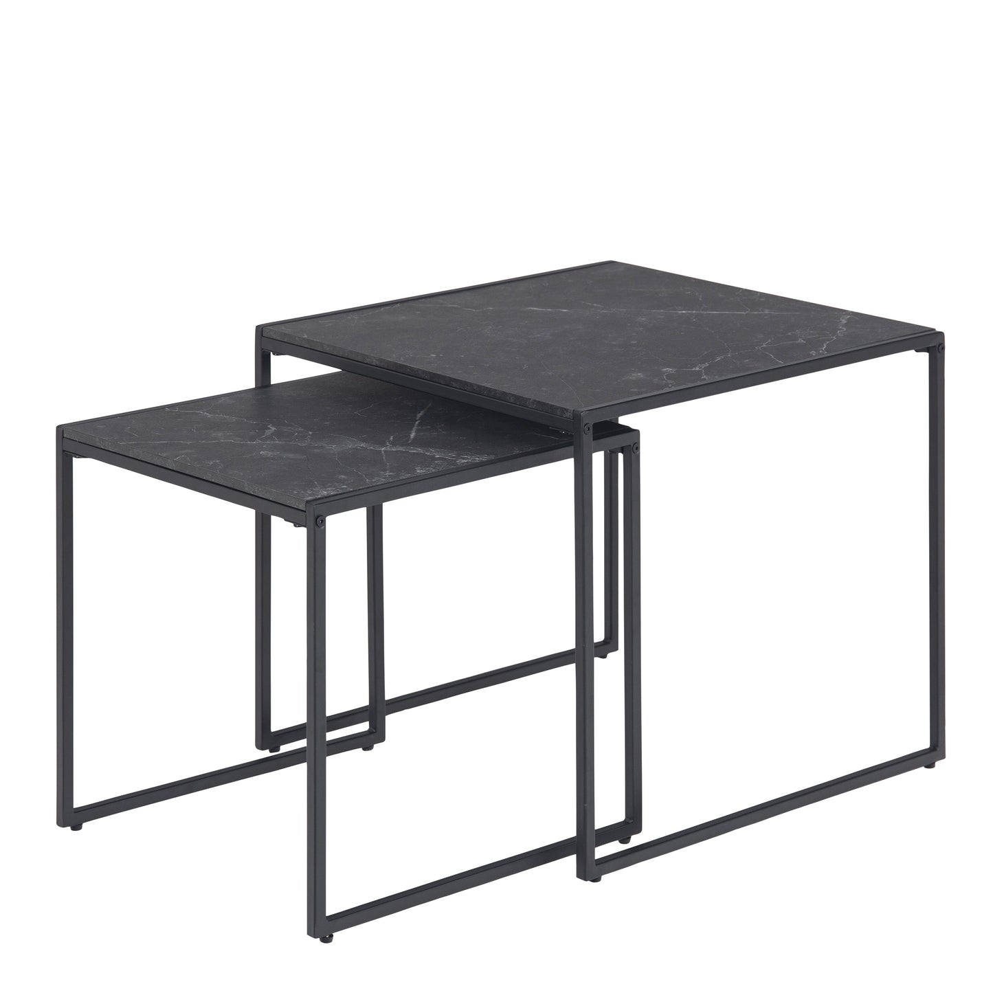 Cote | Furniture Infinity Nest of Tables - Black (Set of 2) Infinity, Nest of Tables 90A0000088559