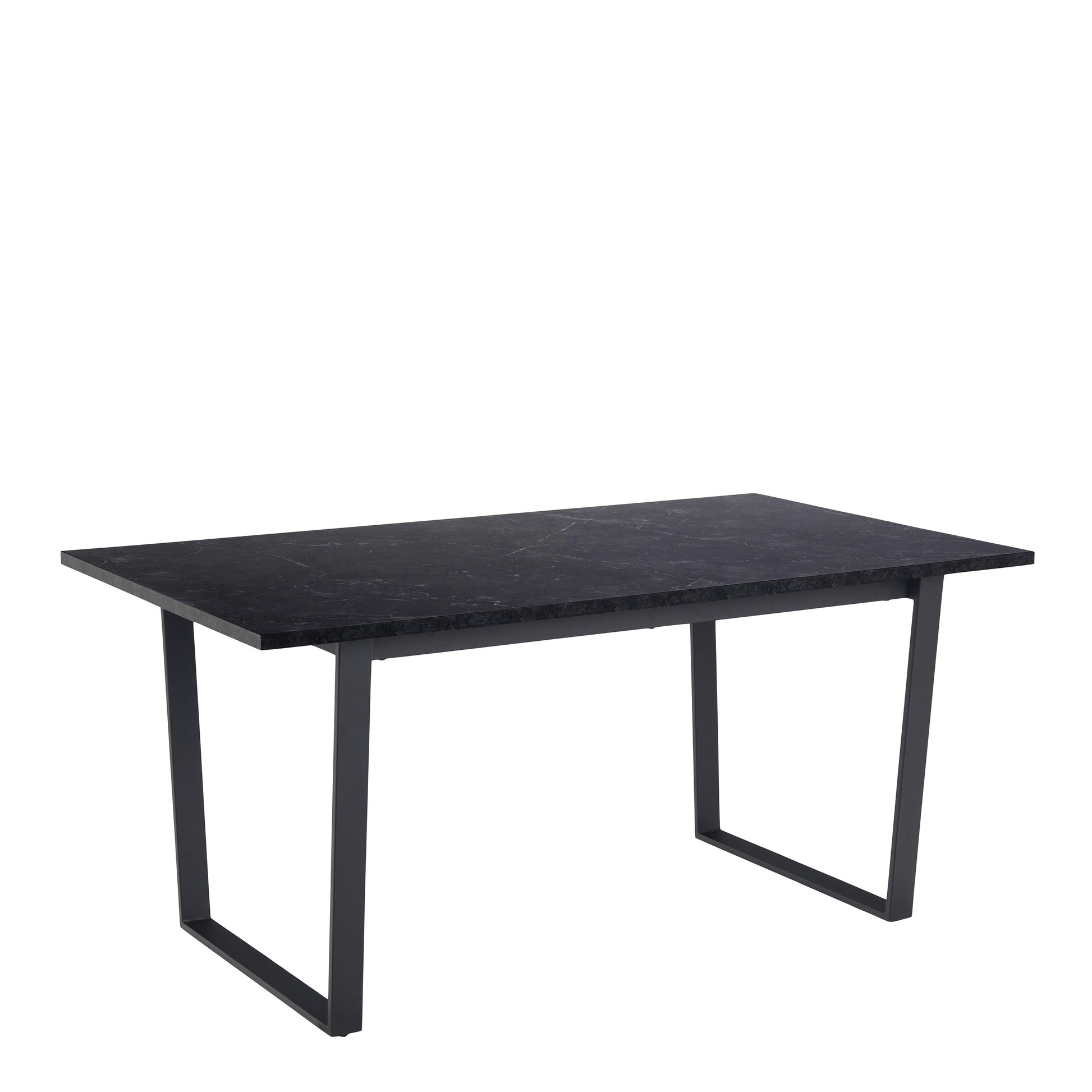 Cote | Furniture Amble Dining Table with Black Marble Top - Black Legs Amble, Dining Tables 90A0000089381