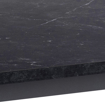 Cote | Furniture Amble Dining Table with Black Marble Top - Black Legs Amble, Dining Tables 90A0000089381