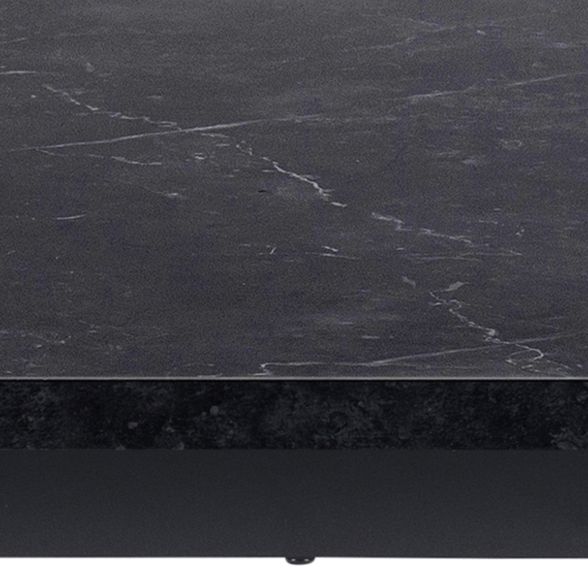 Cote | Furniture Amble Dining Table with Black Marble Top - Black Legs Amble, Dining Tables 90A0000089381