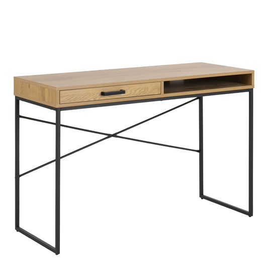 Cote | Furniture Seaford Desk, 1 Drawers - Oak Seaford, Dressing Tables & Desks 90A0000089405